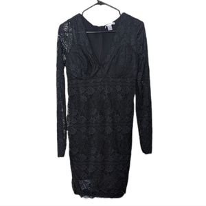 Lace Long Sleeve Dress